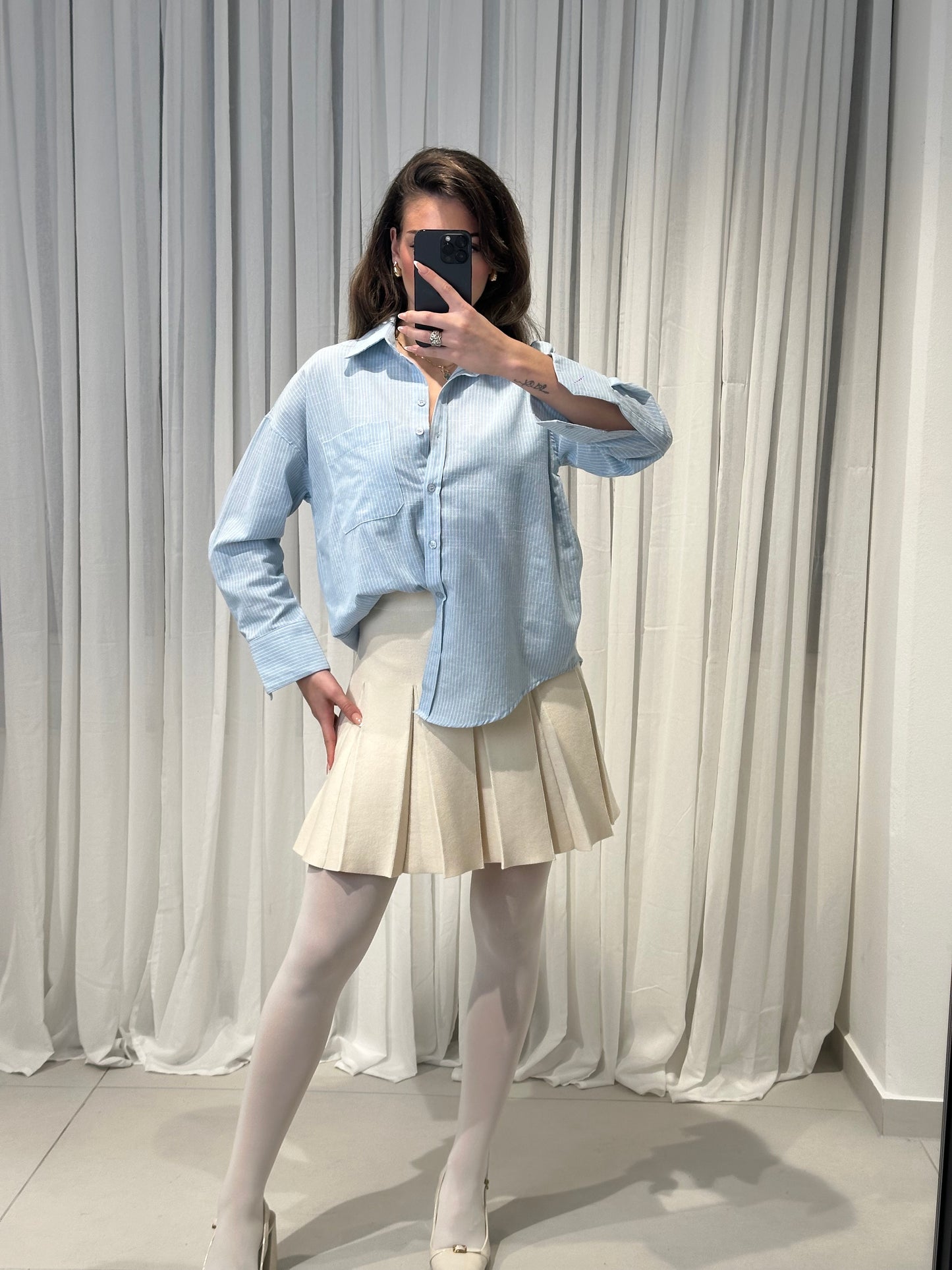 Classic Striped Blouse