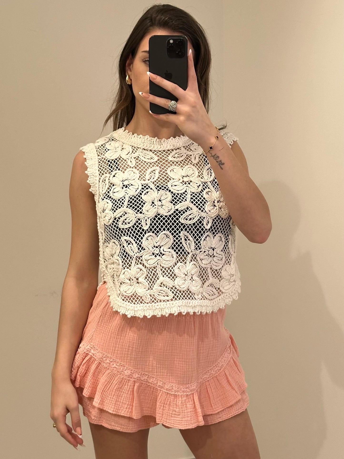 Blossom Crochet Top