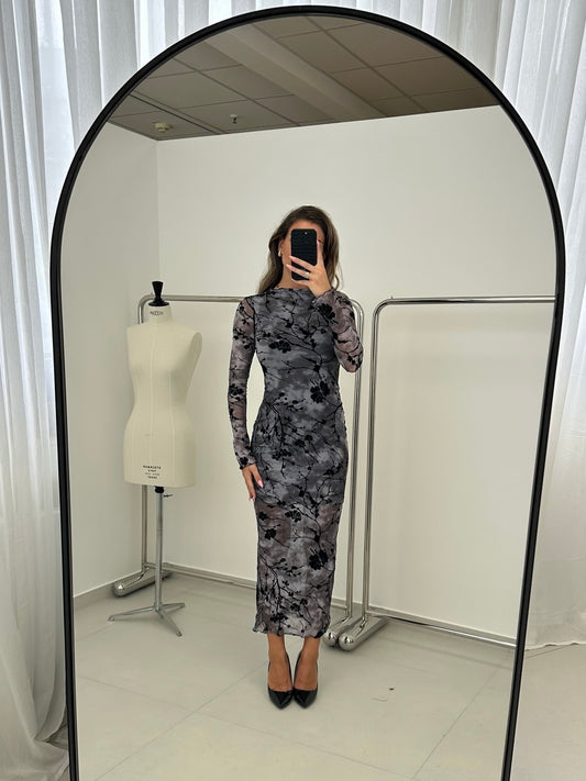Midnight Bloom Dress