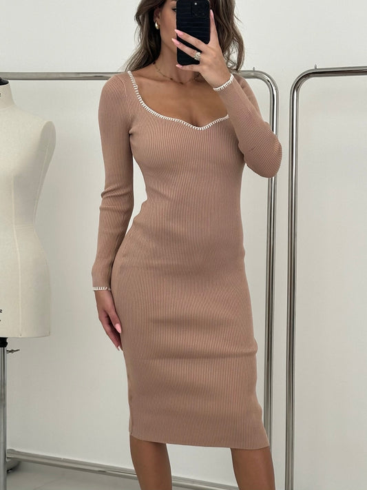 Jane dress beige